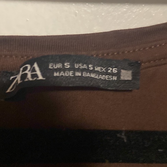 Brown zara long sleeve - Picture 3 of 4
